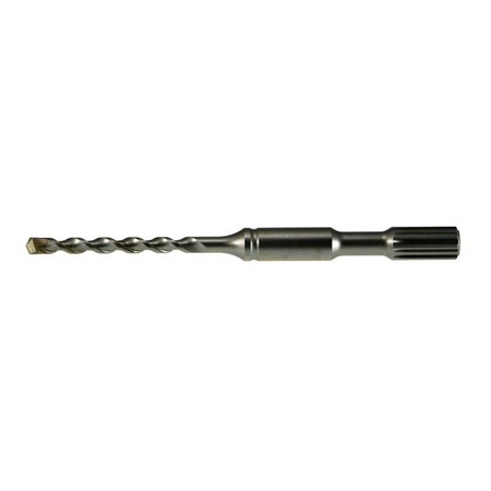 Drillco Masonry Drill, Imperial, Series 1820, 138 In Drill Bit Size, Chisel Drill Bit Cutting Shape 182F22423